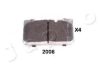 JAPKO 502006 Brake Pad Set, disc brake